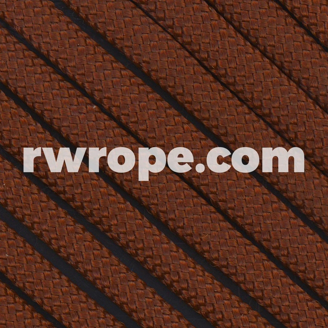 E. L. Wood Braiding Co. 650 Paracord Flat Coreless - Chocolate #11 1 E. L. Wood Braiding Co. 650 Paracord Flat Coreless - Chocolate #11