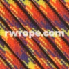 E. L. Wood Braiding Co. Paracord 550 - Phoenix Sunrise #121