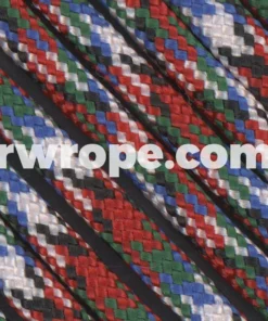 E. L. Wood Braiding Co. Paracord 550 - Afghan Vet #133