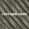 E. L. Wood Braiding Co. Paracord 550 - Dark Multi Camo #151