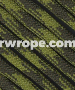 E. L. Wood Braiding Co. Paracord 550 - Olive Drab & Moss 50/50 #168