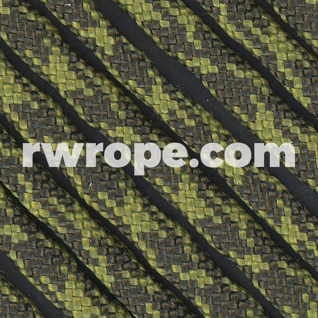 E. L. Wood Braiding Co. 95 Paracord Type 1 - Olive Drab & Moss Camo #169 1 E. L. Wood Braiding Co. 95 Paracord Type 1 - Olive Drab & Moss Camo #169