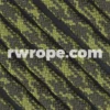 E. L. Wood Braiding Co. Paracord 550 - Olive Drab & Moss Camo #169