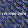 E. L. Wood Braiding Co. Paracord 550 - New Blue Camo #179