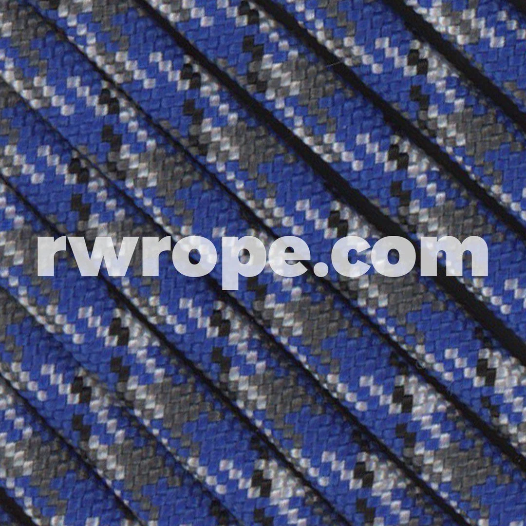 E. L. Wood Braiding Co. Paracord 550 - New Blue Camo #179 1 E. L. Wood Braiding Co. Paracord 550 - New Blue Camo #179