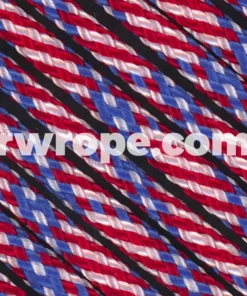 E. L. Wood Braiding Co. 95 Paracord Type 1 - Stars N Stripes #187