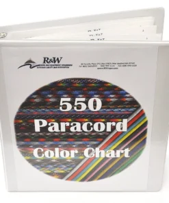 R&W Rope Paracord Color - Sample Swatch Book