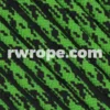 E. L. Wood Braiding Co. Paracord 550 - Neon Green Camo #219