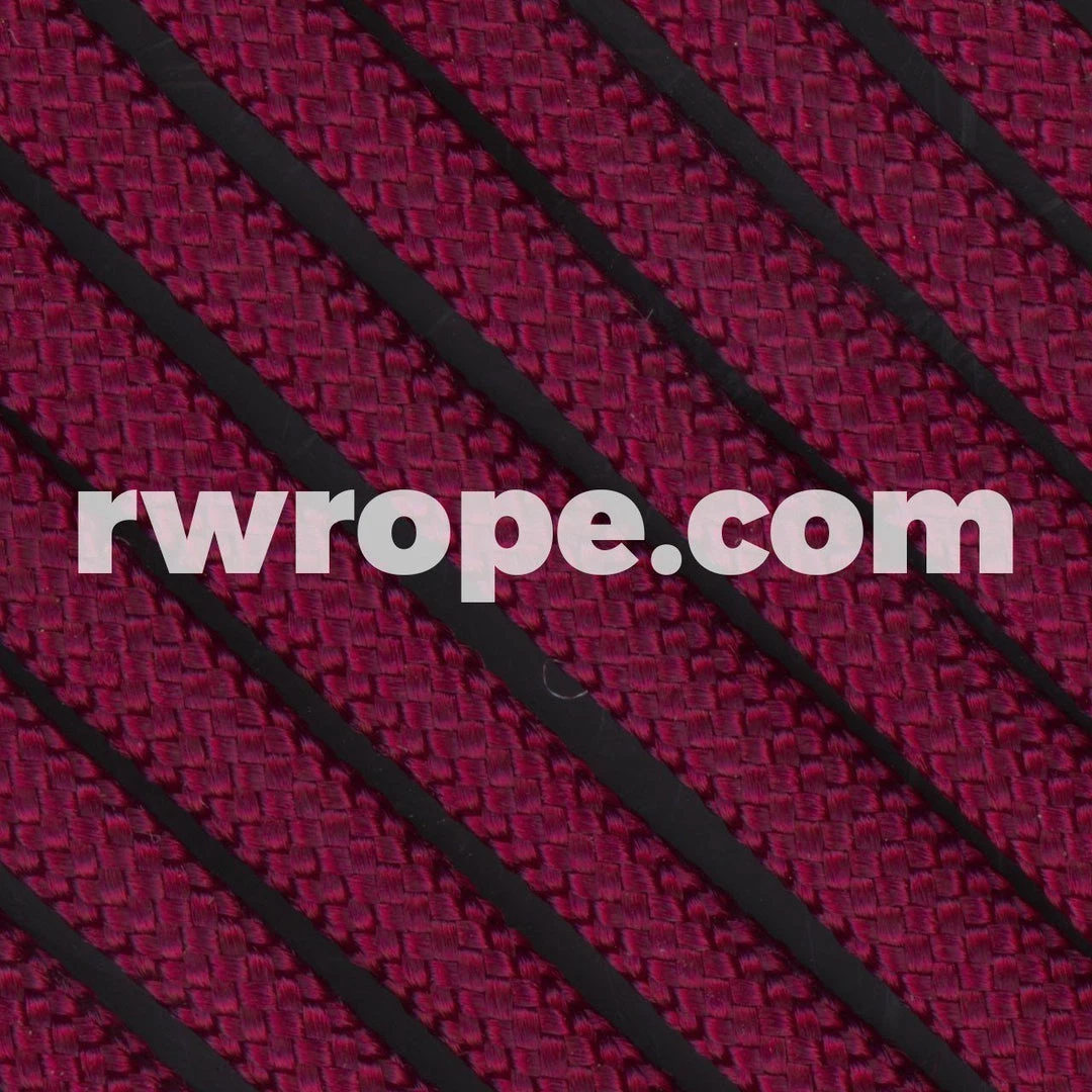 E. L. Wood Braiding Co. Paracord 550 - Burgundy #22 1 E. L. Wood Braiding Co. Paracord 550 - Burgundy #22