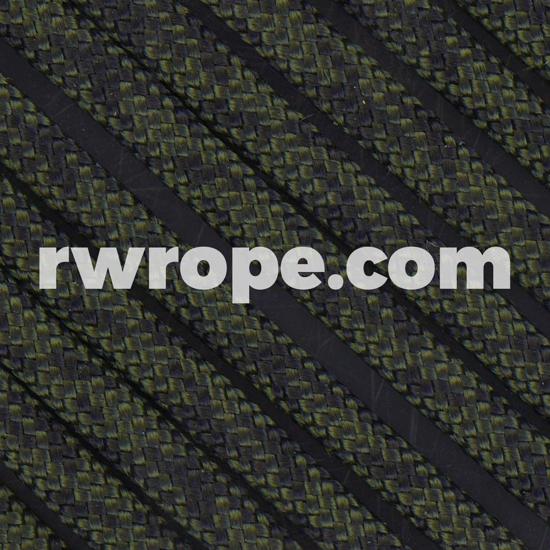 E. L. Wood Braiding Co. Paracord 550 - Olive Drab And Black Camo #221 1 E. L. Wood Braiding Co. Paracord 550 - Olive Drab And Black Camo #221