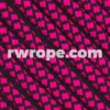 E. L. Wood Braiding Co. Paracord 550 - Neon Pink Diamonds #228