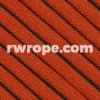 E. L. Wood Braiding Co. 650 Paracord Flat Coreless - Orange #23