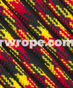 E. L. Wood Braiding Co. Paracord 550 - German Pride #278