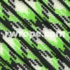 E. L. Wood Braiding Co. Paracord 550 - Neon Oreo #311