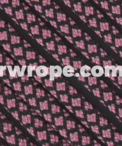 E. L. Wood Braiding Co. Paracord 550 - Rose Pink Diamonds #326