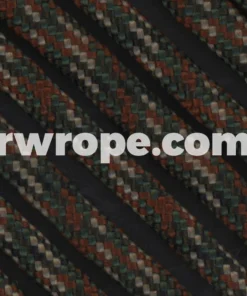 E. L. Wood Braiding Co. Paracord 550 - Woodland Digital Camo #351