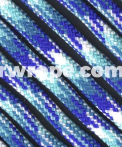 E. L. Wood Braiding Co. Paracord 550 - Ice Wave #358