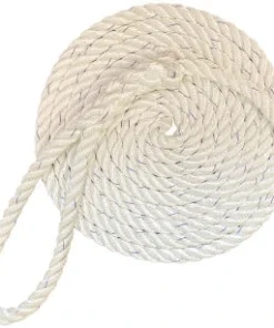 R&W Rope 3/4" Nylon 3 Strand Dock Line With Splice