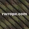 E. L. Wood Braiding Co. Paracord 550 - Multi Camo #53