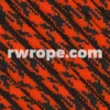 E. L. Wood Braiding Co. Paracord 425 Tactical - Neon Orange Camo #64