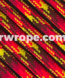 E. L. Wood Braiding Co. Paracord 425 Tactical - Fireball #84