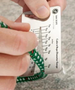 R&W Rope Cable And Rope Size Gauge