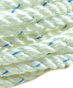 R&W Rope 1/2" Nylon 3 Strand Dock Line With Splice