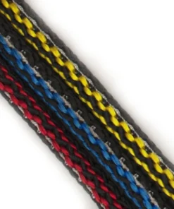 R&W Rope 10MM SHARK X 654FT (BLACK/RED) - CUT LENGTH