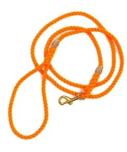 R&W Rope Rope Dog Leash - Three Strand POSH - 6' X 1/2" Prespliced Rope Products