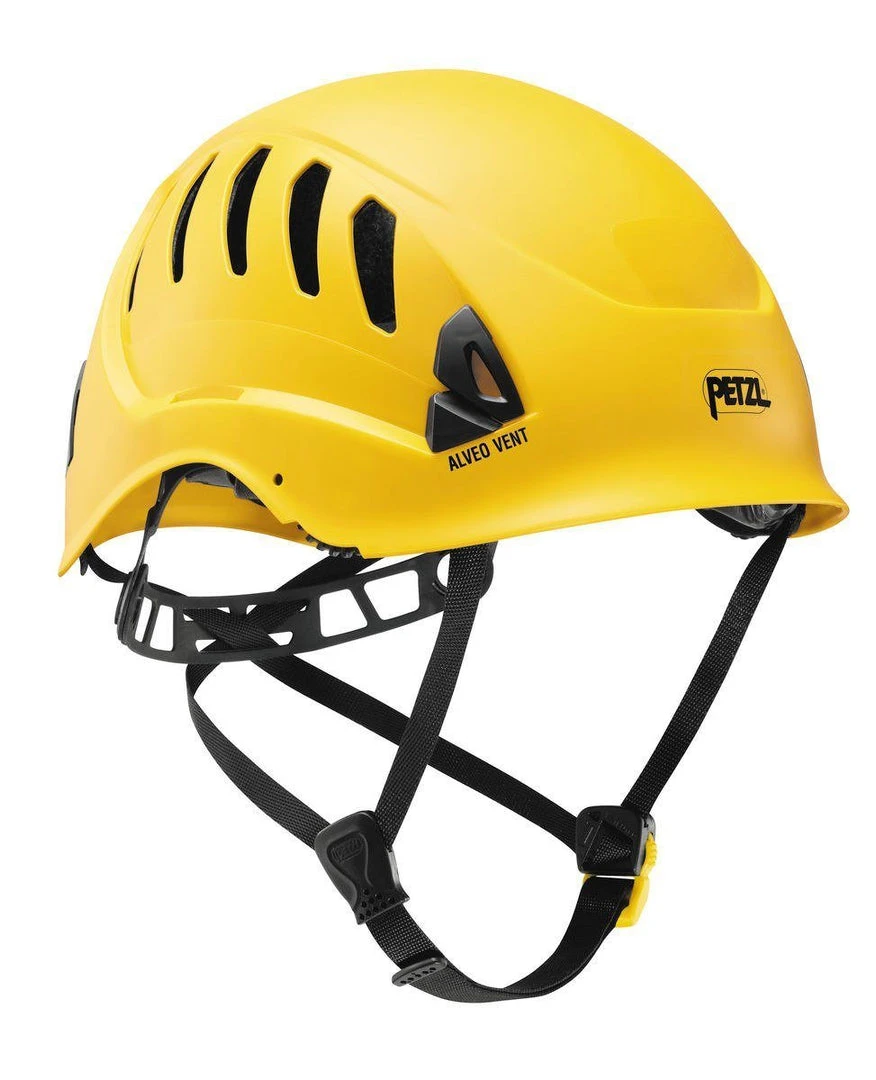 Petzl Alveo Vent Helmet, Yellow 1 Petzl Alveo Vent Helmet, Yellow