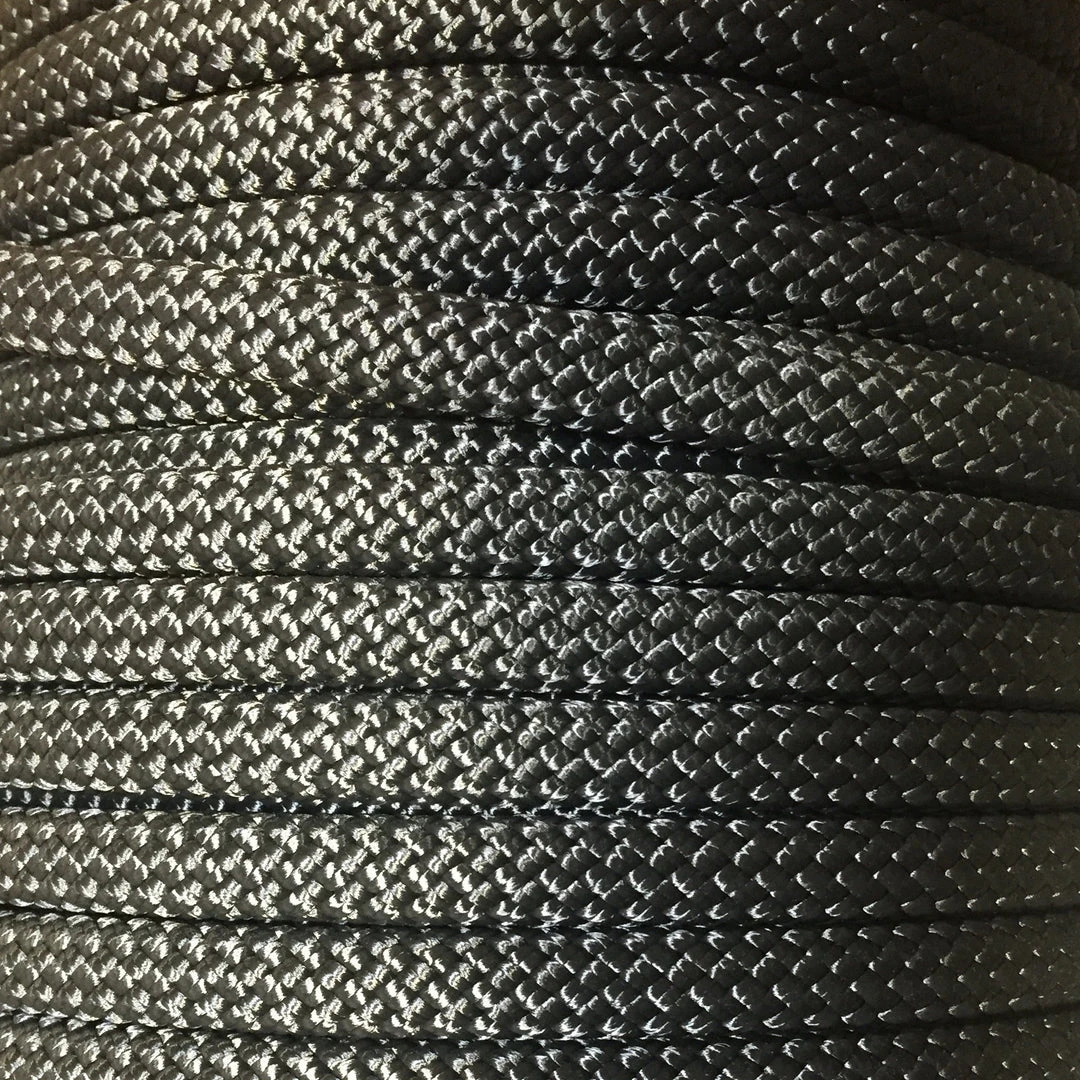 Teufelberger KMIII Static Rope 5/8" Black X 200' CLOSEOUT New England Ropes / Teufelberger 1 Teufelberger KMIII Static Rope 5/8" Black X 200' CLOSEOUT New England Ropes / Teufelberger