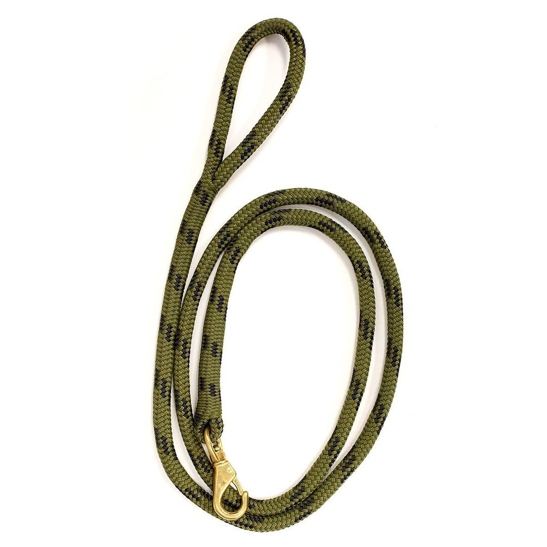 R&W Rope Rope Dog Leash - Double Braid Rope 1 R&W Rope Rope Dog Leash - Double Braid Rope