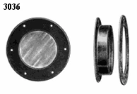 Davey & Company LTD Polished Bronze Portlight - Round Fixed