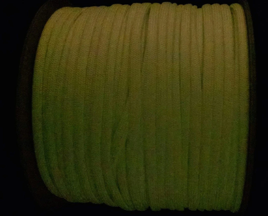 E. L. Wood Braiding Co. Paracord 550 - Paraglow Glow In The Dark 3 E. L. Wood Braiding Co. Paracord 550 - Paraglow Glow In The Dark