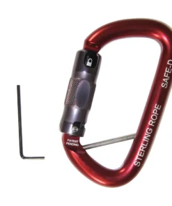 Sterling Rope Sterling SafeD Carabiner W/ Lanyard Pin