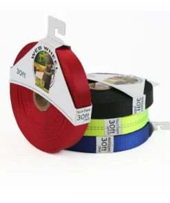 Sterling Rope Tubular Nylon Webbing - Sterling Web Wheel Mil-Spec 30 Ft.